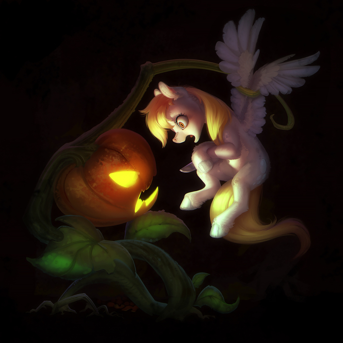 Дерпи и тыква