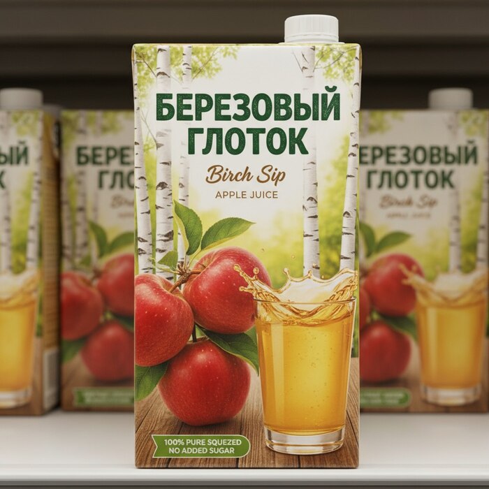 Сок "Березовый глоток"