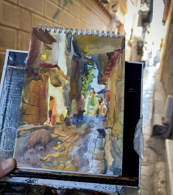 Улица Калеичи.