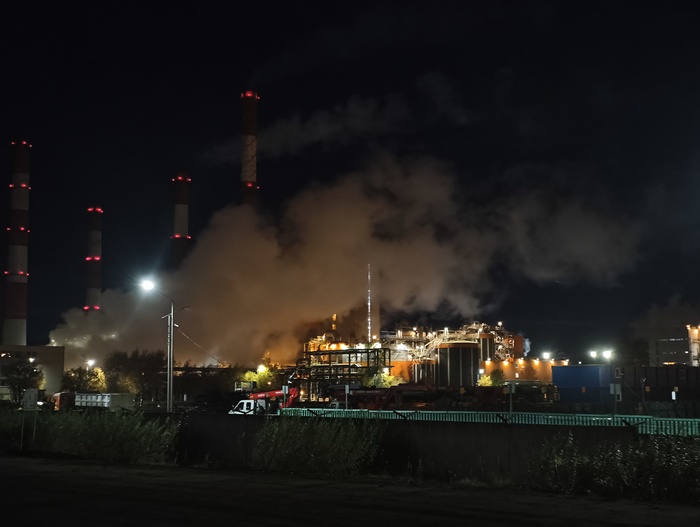 Просто красивый завод и ТЭЦ