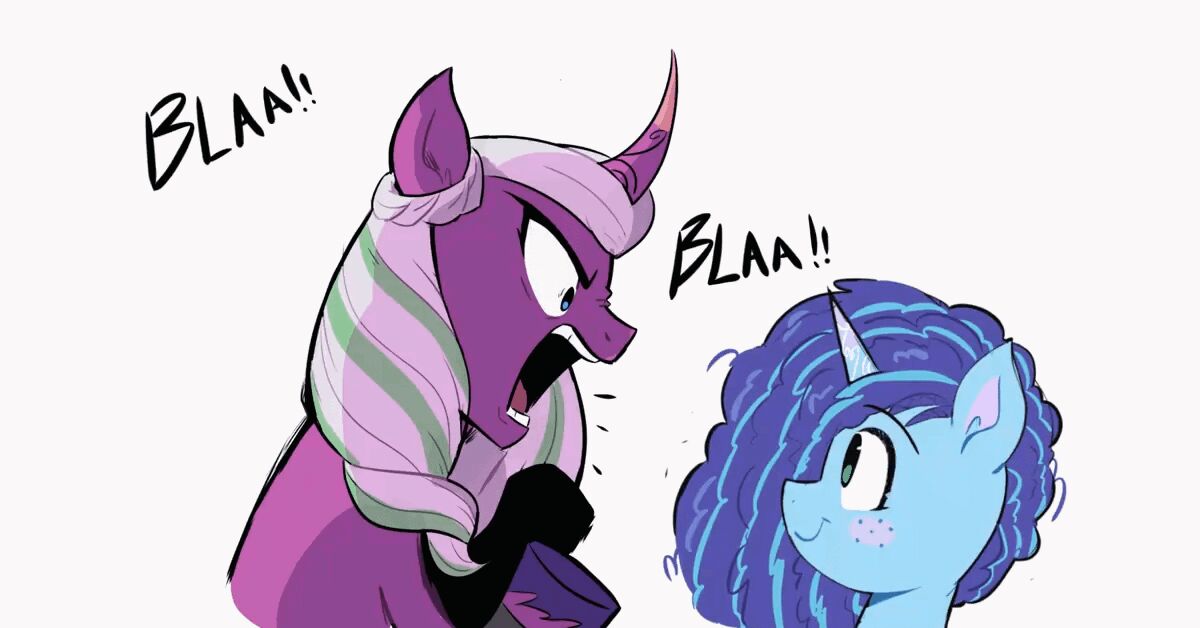 Opaline and Misty - My little pony, Opaline, Misty(g5), GIF