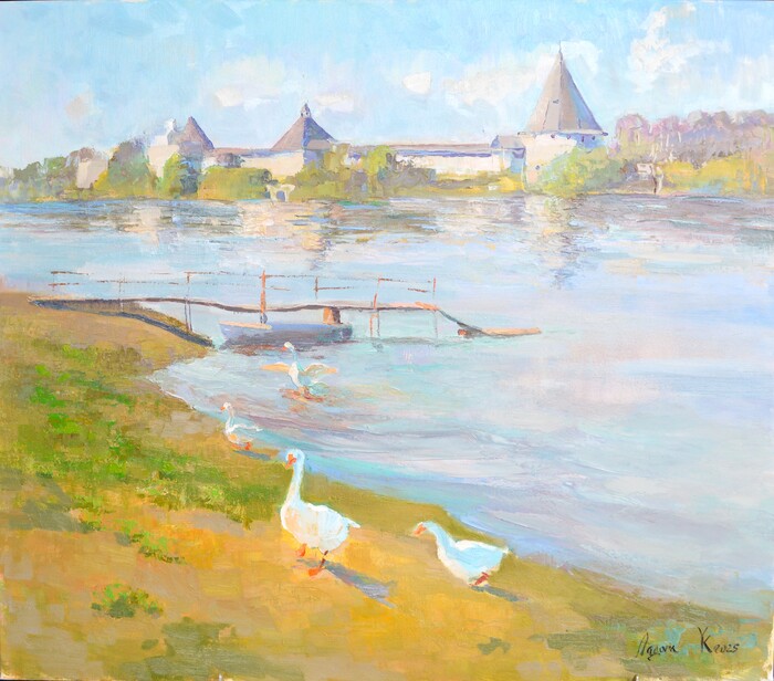 Гуси на Ладоге