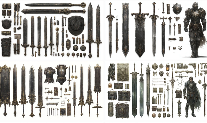 Только гляньте на этот ассортимент.