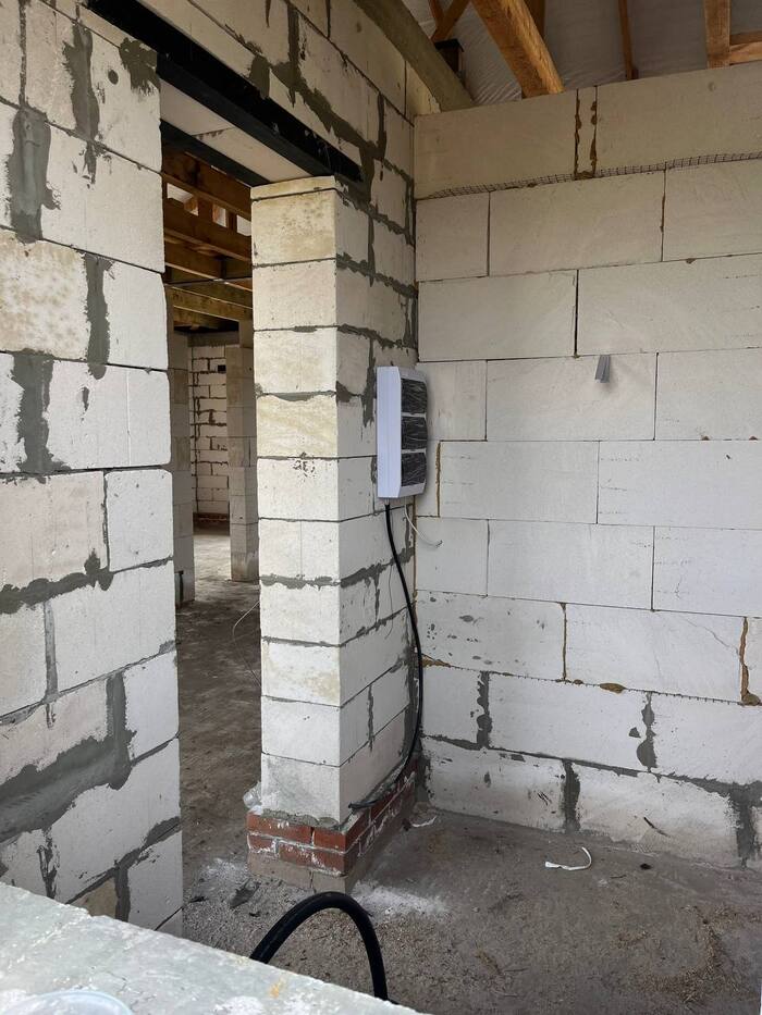 Щиток на 34 автомата оказался мал, потом встал щиток на 54 автомата.