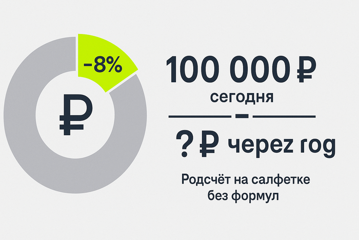 «Деньги лежат без дела»: сколько вы теряете на инфляции