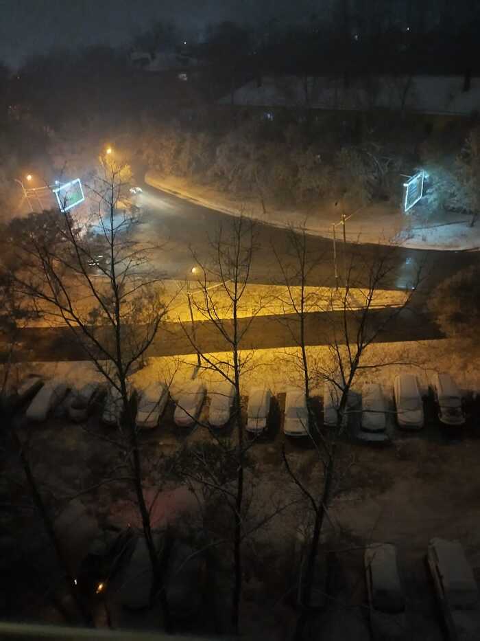 Если снег идет-будет тепло