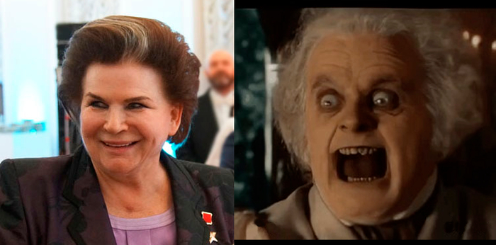 Ответ на пост «Нона Мордюкова успела ещё и в 5 элементе сняться»