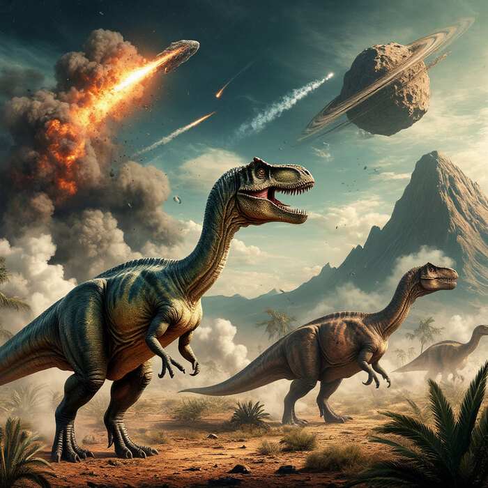 Астероид против динозавров
