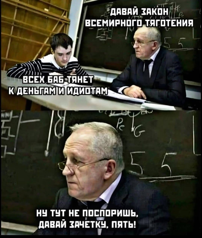 Закон всемирного тяготения