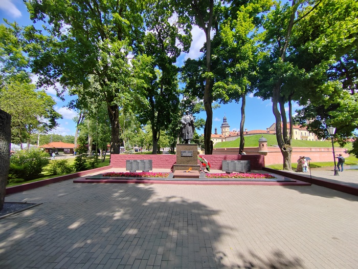 Вечный огонь в Замковом парке