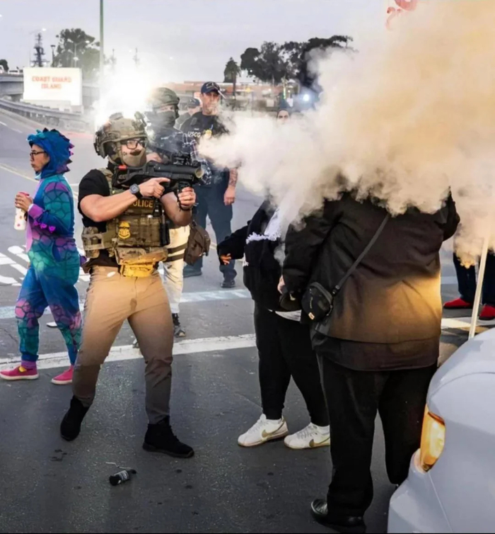 Протесты в США