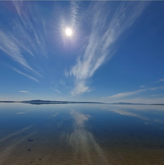 Братское море, июль.