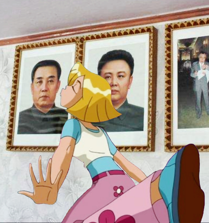 Der lyablablyablya. Kim Il Sung was in the totally spies show!