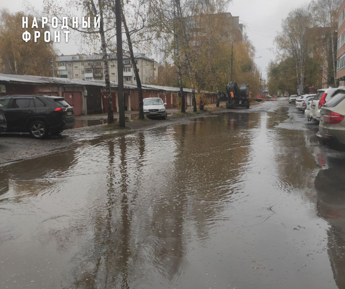 Прокуратура после сигнала Народного фронта потребовала от властей Томска решить проблему с водоотведением на улице Матросова