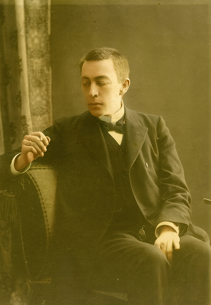 Неизвестный автор. Сергей Рахманинов. 1904 год.