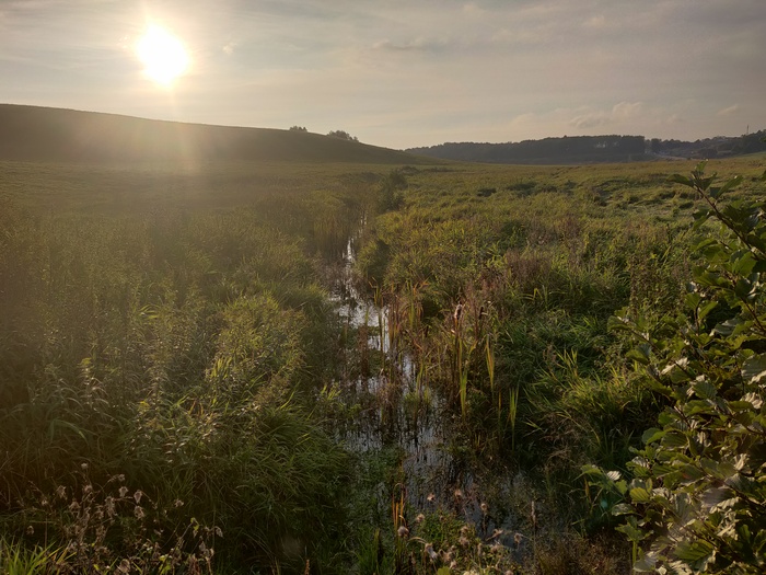 Прахер-Грабен на закате