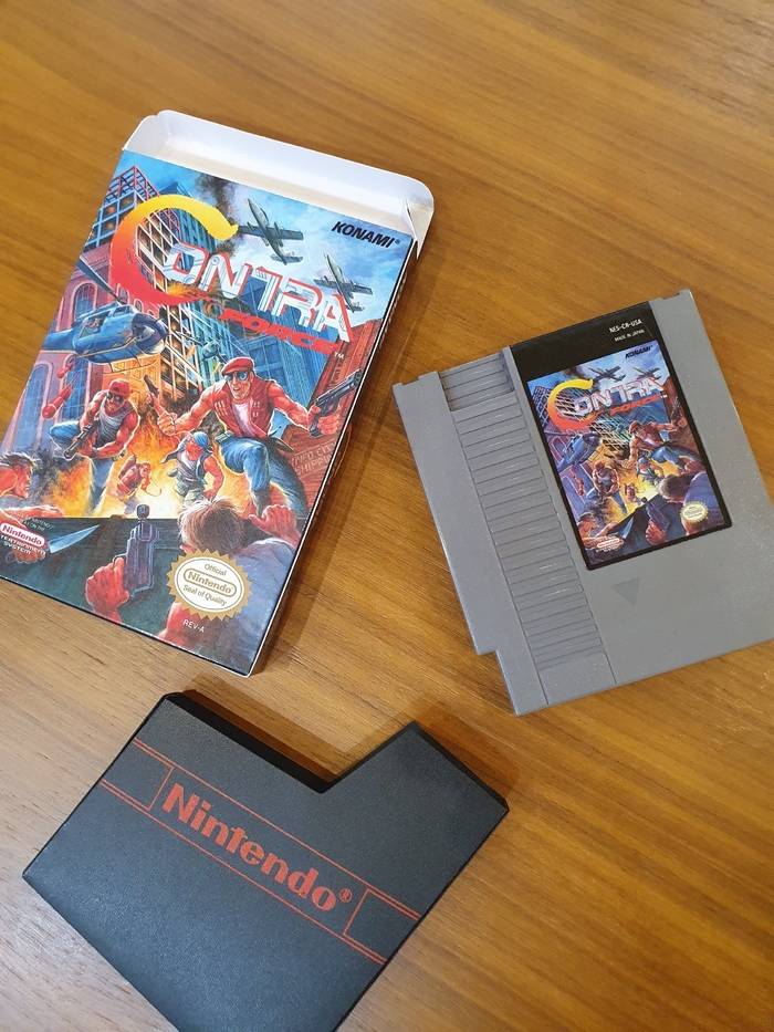 Contra Force NES картридж