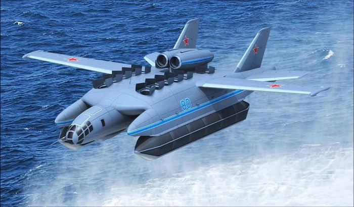 Примерно так должен был выглядеть взлет ВВА-14