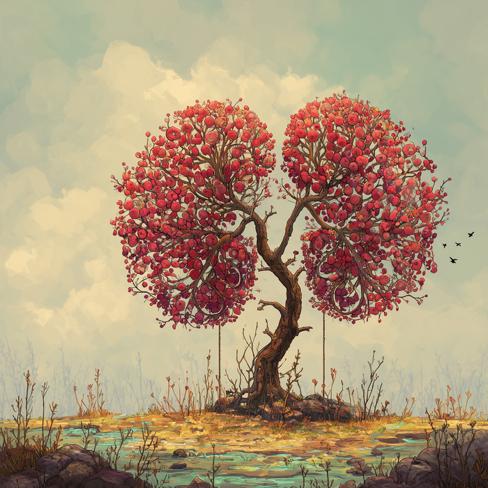 Почки на дереве