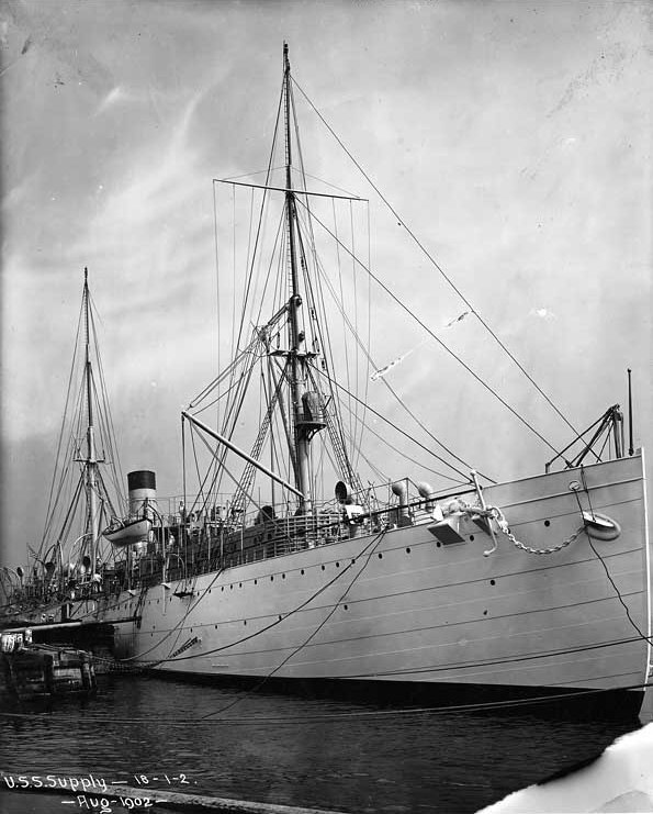  USS Supply.     -  1902 