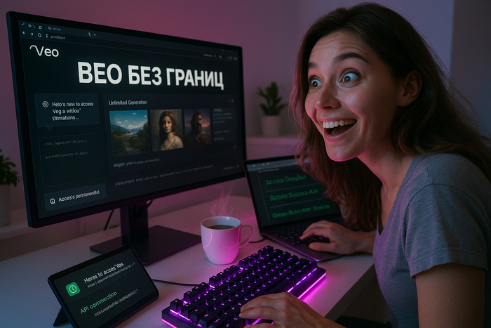 Бесплатный способ получить доступ к Veo 3 из России в 2025 году — обход блокировки Google