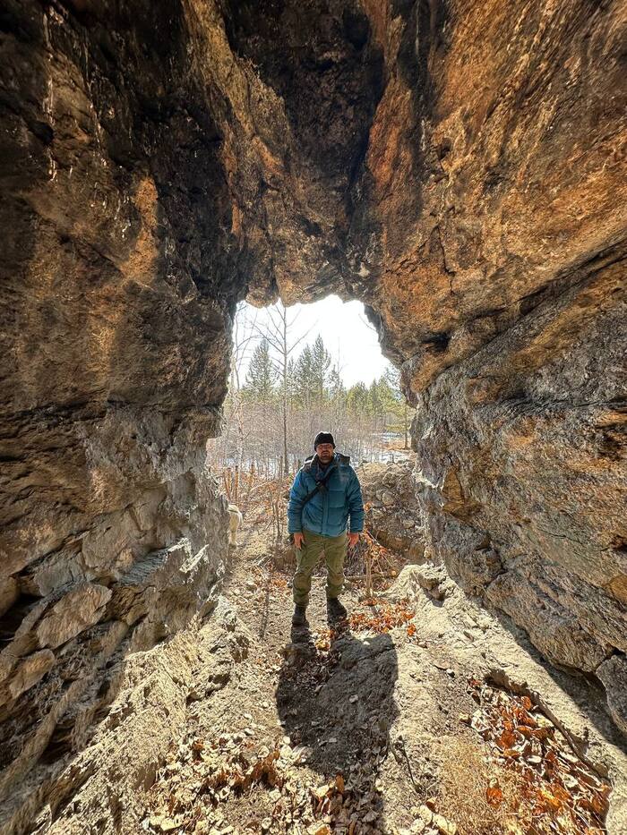 Вход в пещеру Бекетова