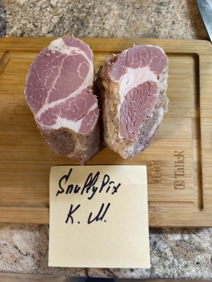 Это вариант 63 градусами и даже по фото видна некоторая "рыхлость".