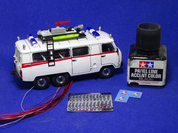 Рис. 12. Окончательное оформление экстерьера модели УАЗ-452К на службе у Охотников за привидениями в СССР