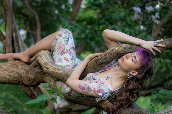 Helga Efre, Сиреневый сад, Москва. Canon 700d/50 1.8stm