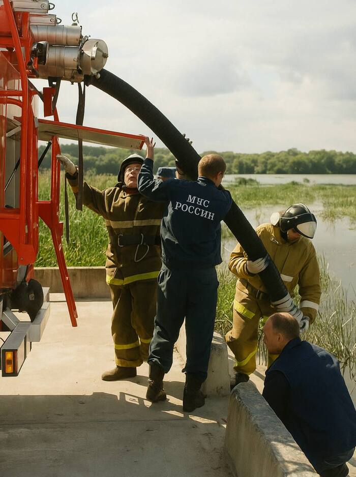 "Секрет" пожарной машины
