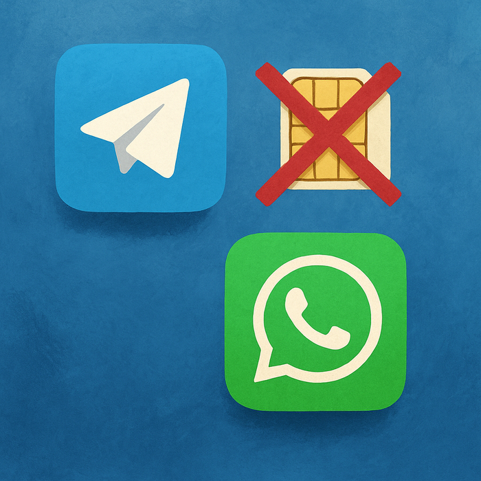 Telegram и WhatsApp могут перестать присылать SMS-коды для входа в России