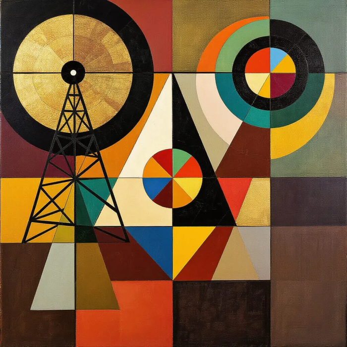 "Радиоволны конструктивной критики". ИИ-абстракционизм.