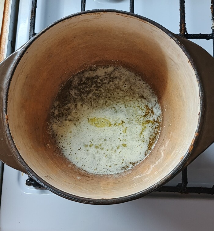 Растопленное масло