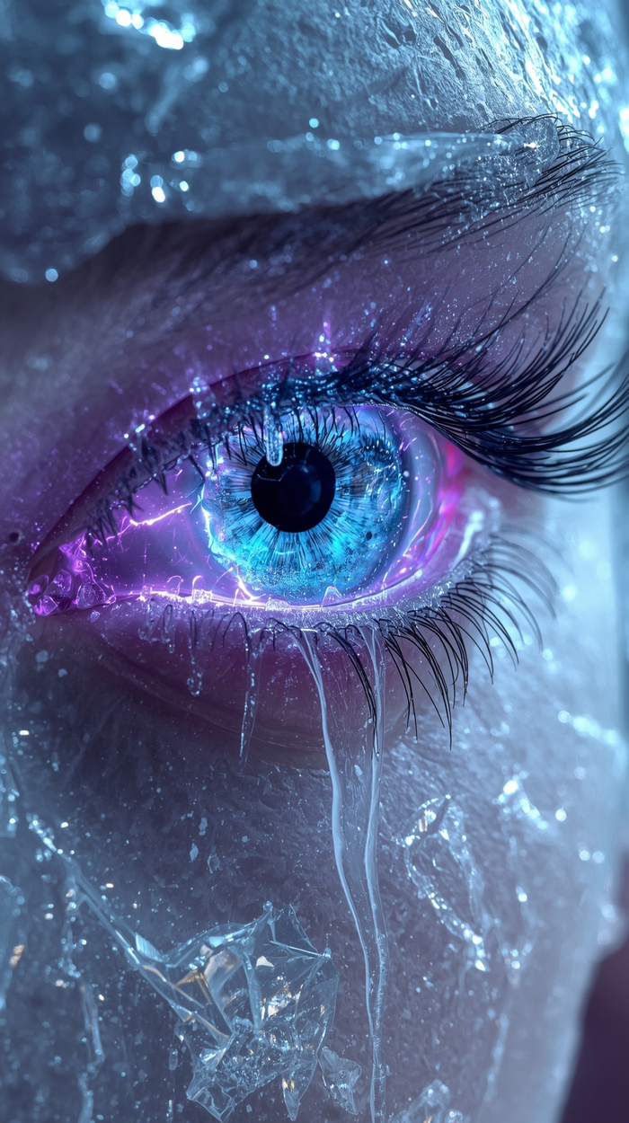 Синтетический ледяной глаз