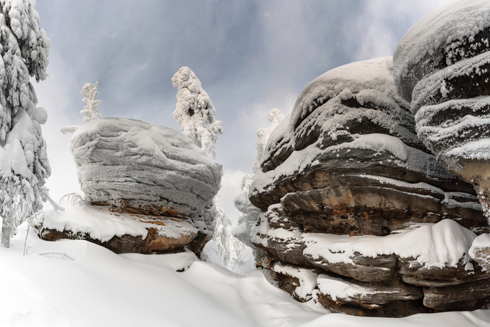 Ледяные улицы Каменного города