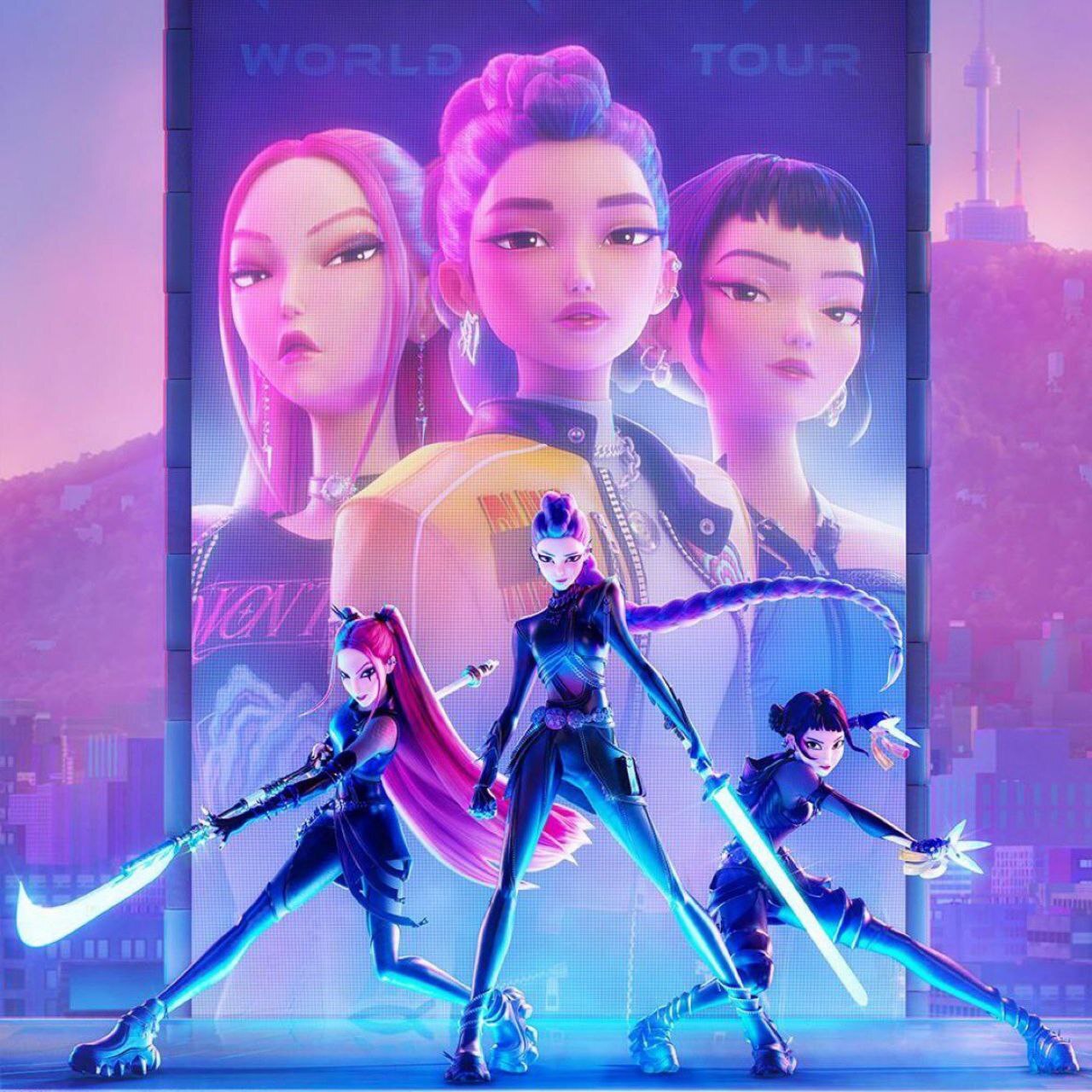 Variety сообщает, что Netflix и Sony заключили контракт на продление анимационного фильма Кей-поп-охотницы на демонов (KPop Demon Hunters) - Netflix, Новости кино и сериалов, k-Pop