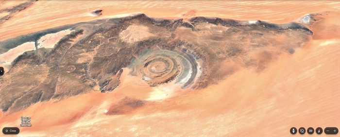 Представьте воду на месте песков…