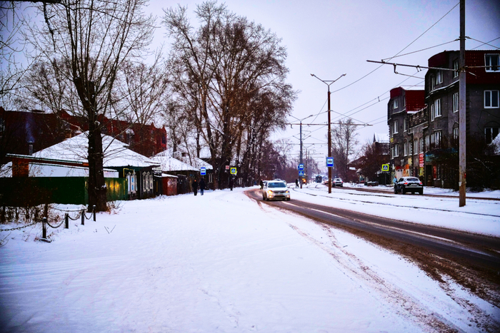 У нас давно зима...