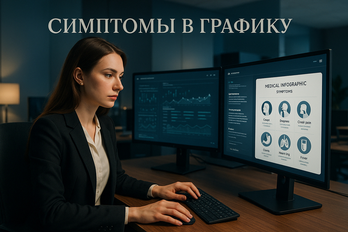 Создание медицинской инфографики для блога: пошаговая инструкция с нейросетями и промтами