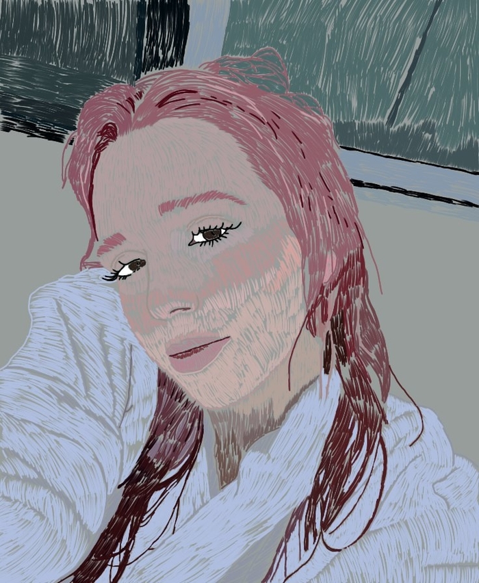 Портрет Риви из команды Влада а4