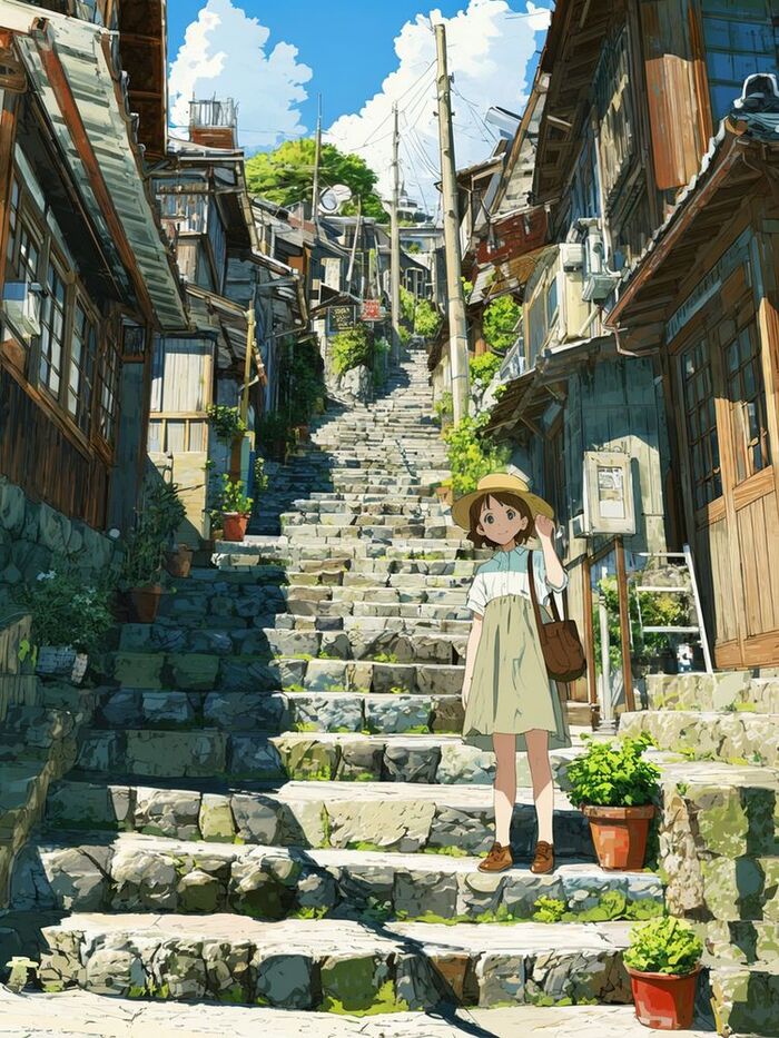 - Пошли считать ступеньки!