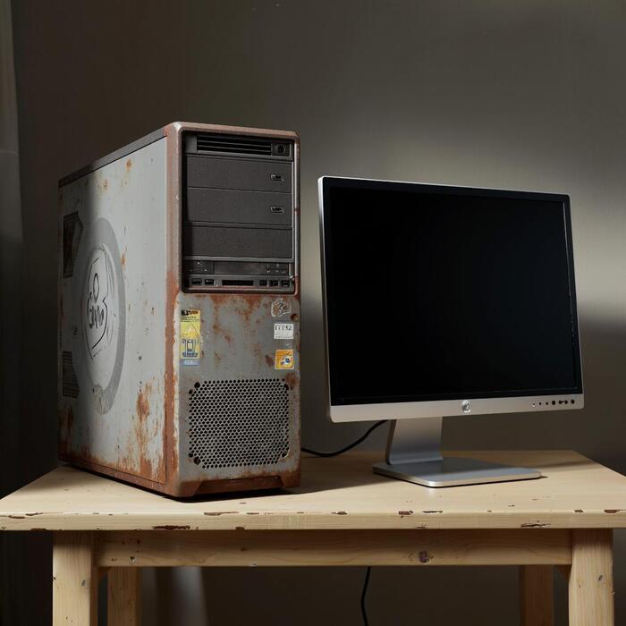 Старый компьютер. Есть, над чем подумать...