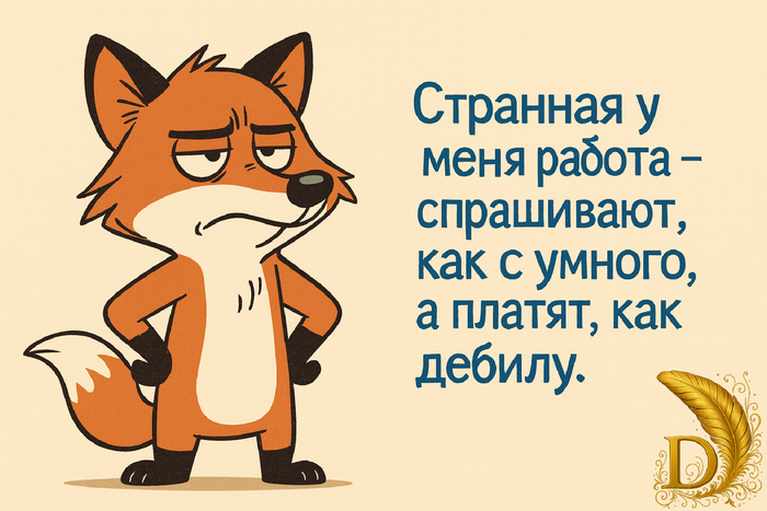 Живу между “ты наш лучший специалист” и “денег нет, но ты держись”