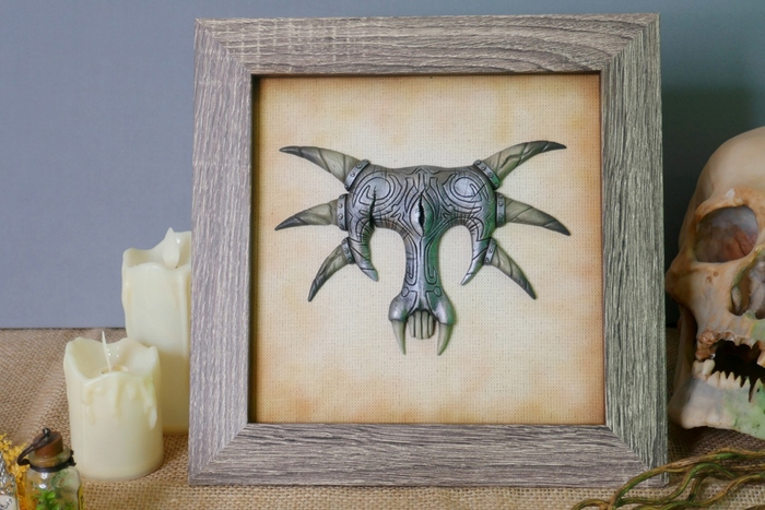 Панно с символом спящего из игры Gothic