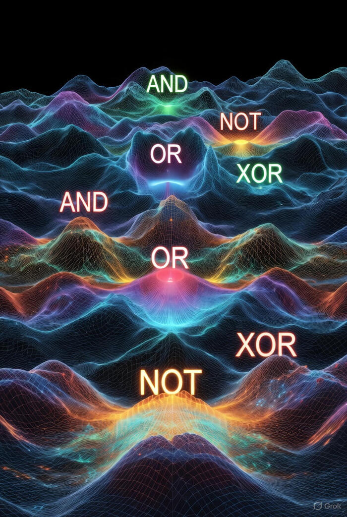 Волновая логика ? Как создать то, что само решает (И, ИЛИ, НЕ)