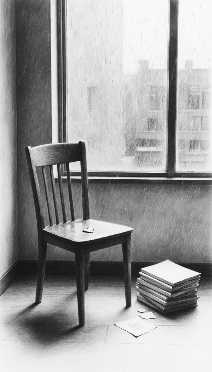 Капли на стекле