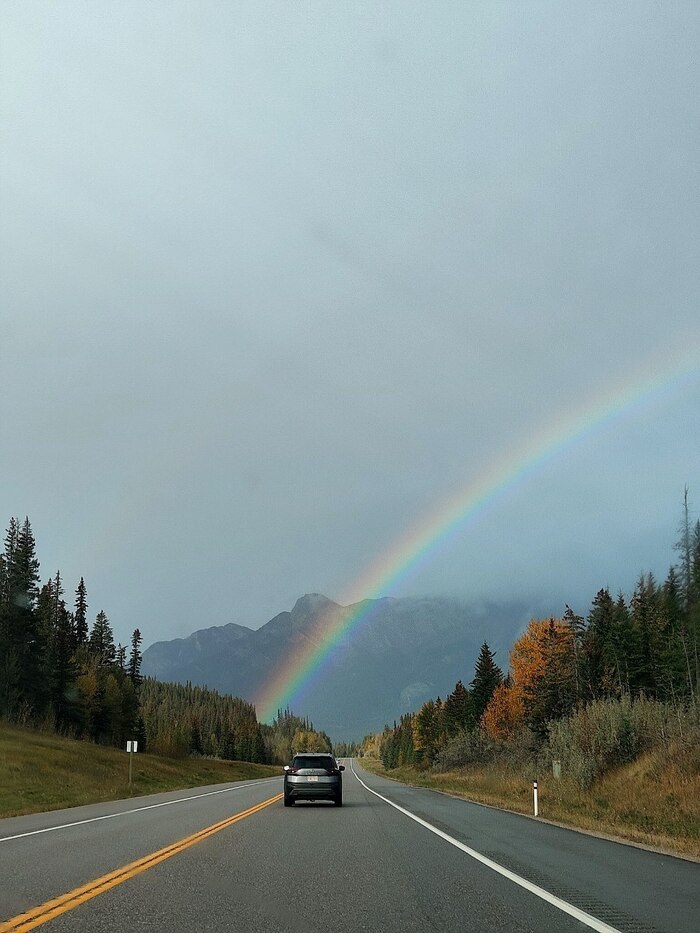 Из фото архива. Радуга
