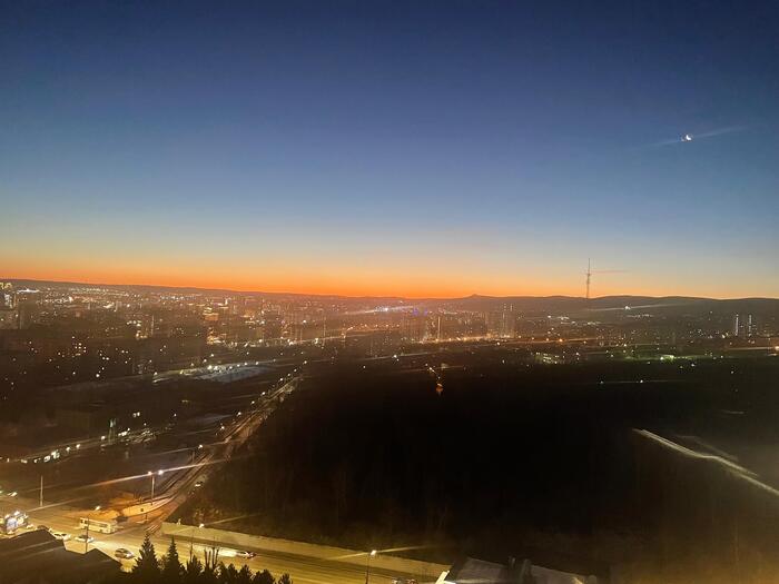 Вид из окна