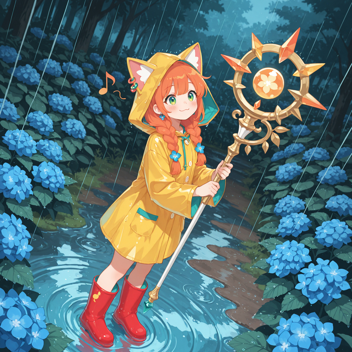 на базовой генерации, однако, особая пушистость не проявляется. И это неплохо, для неё есть триггерные слова.