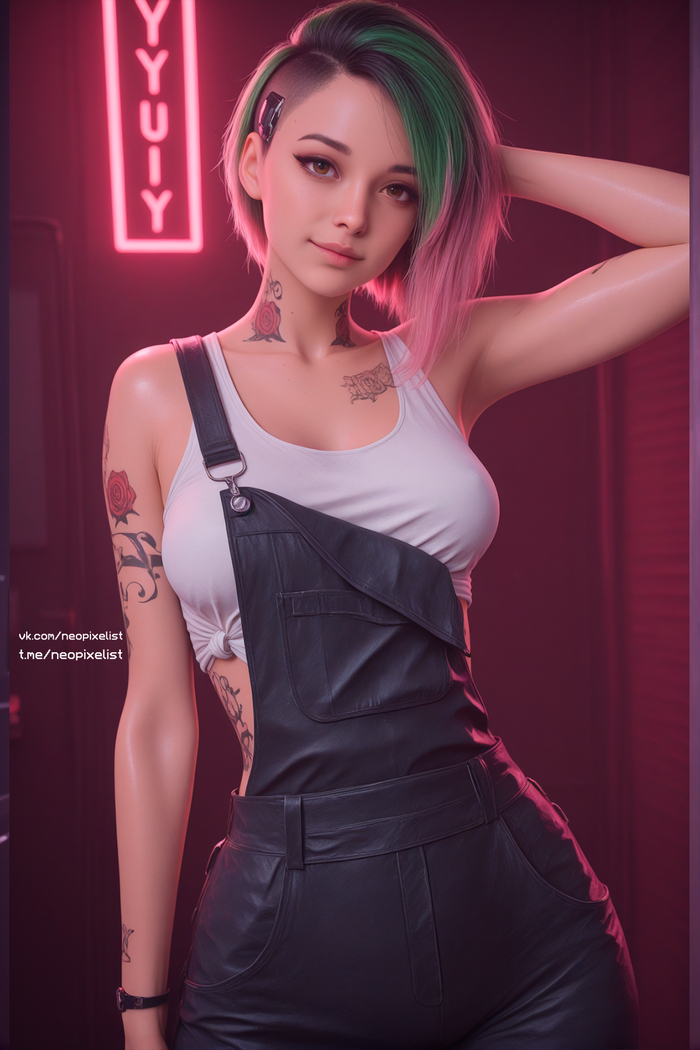 Judy Alvarez (Cyberpunk 2077) art